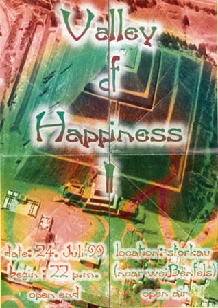 Flyer valley of hapiness – open air